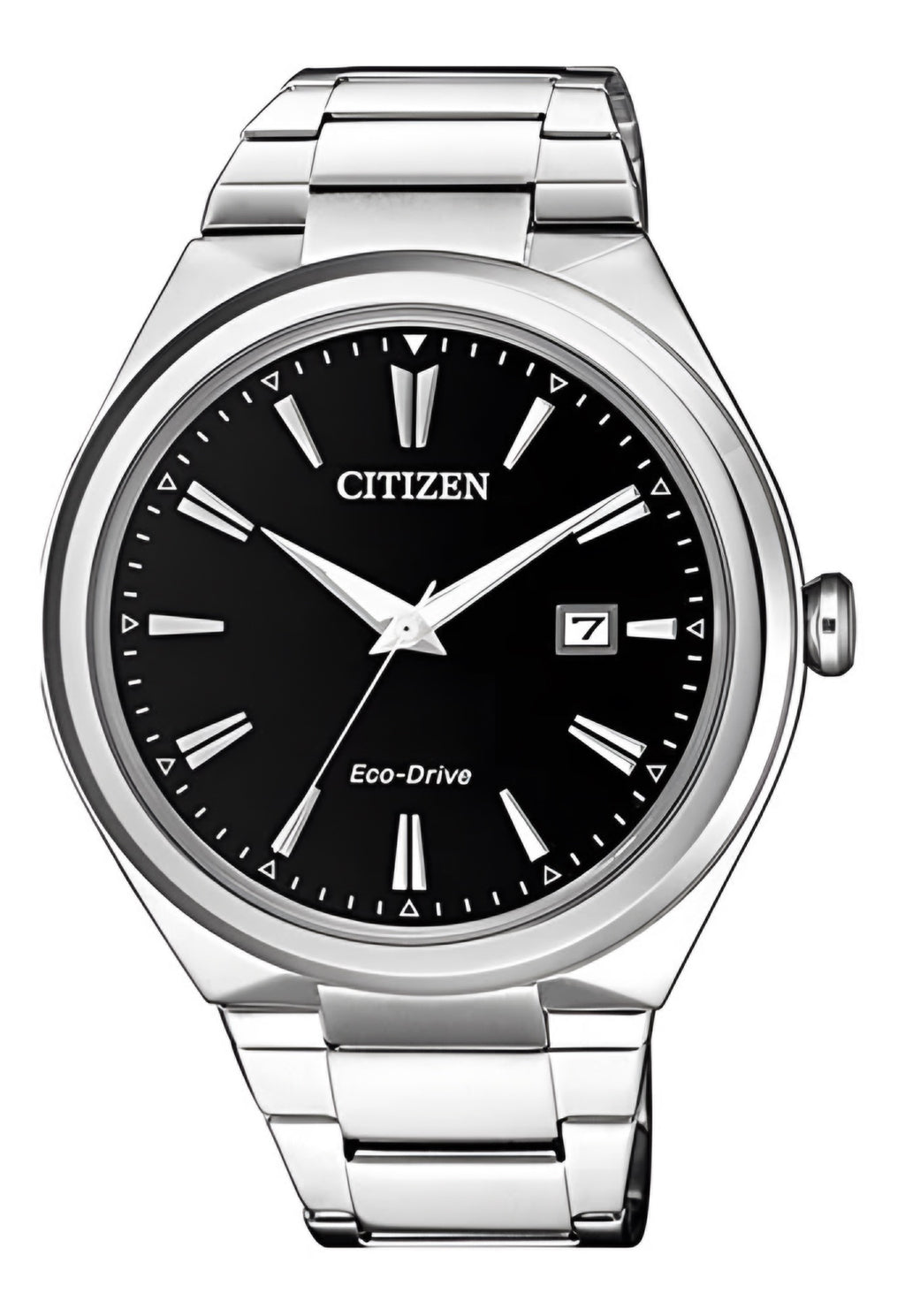 Reloj Citizen Hombre Aw1370-51f de Acero Inoxidable Color de Correa y Bisel Plateado