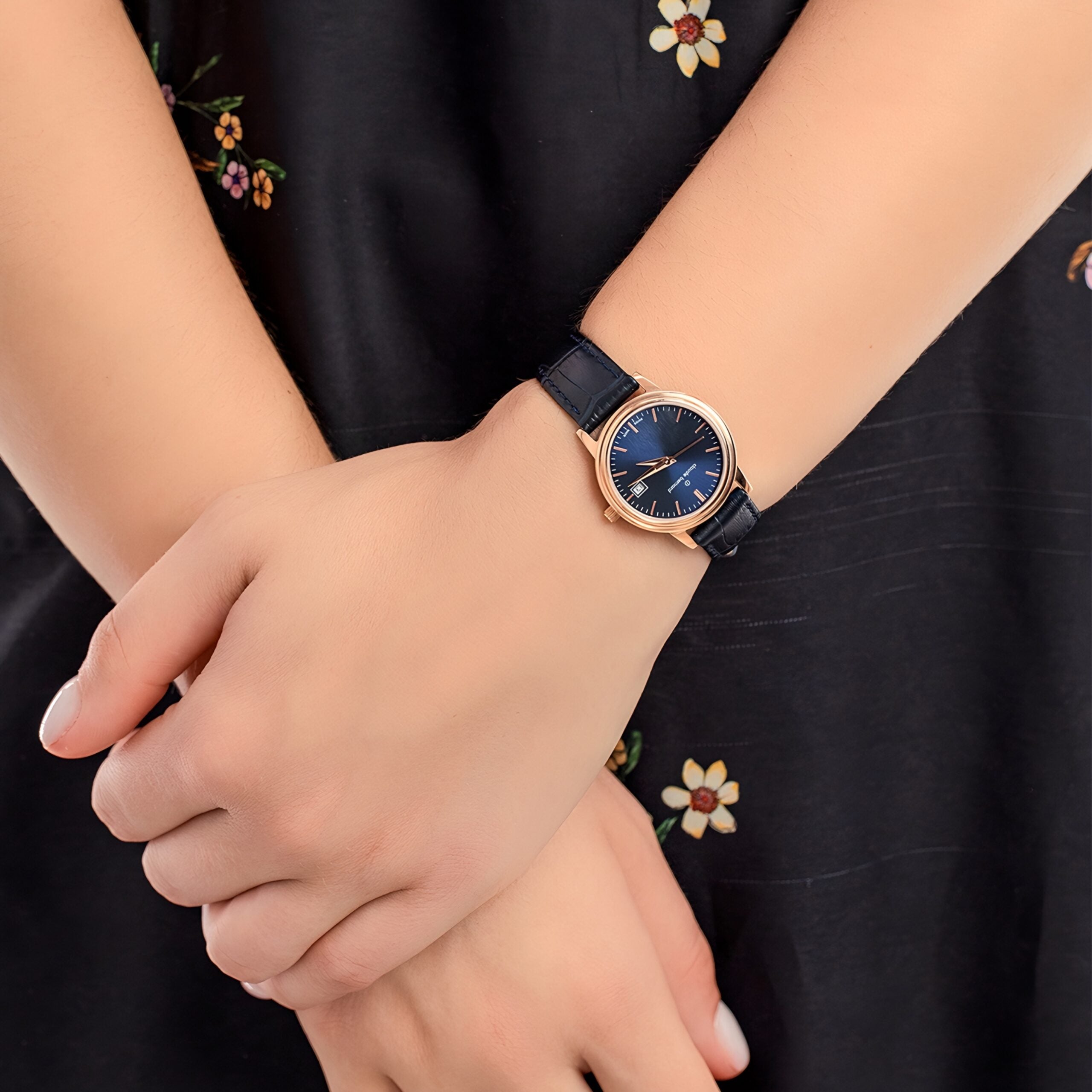 Reloj Claude Bernard Classic Azul Mujer
