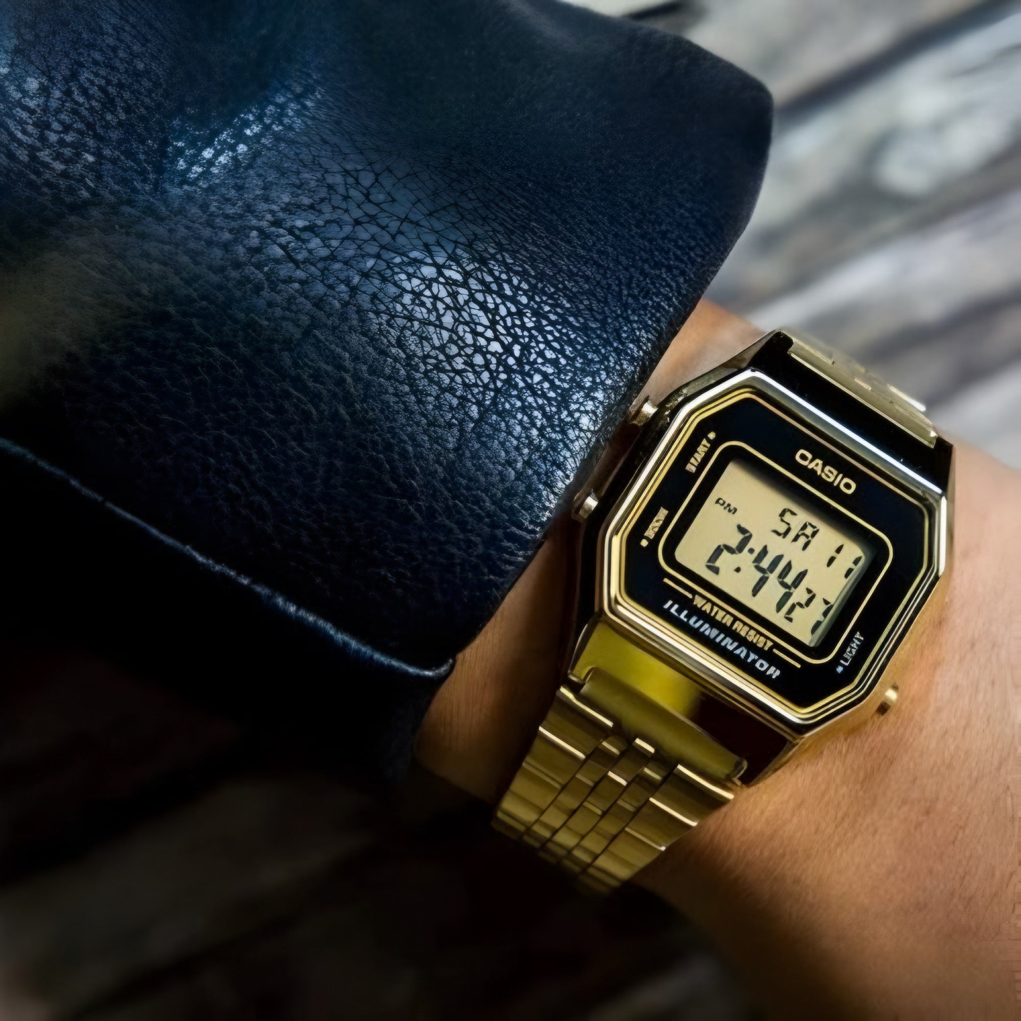 Reloj Casio LA-680WGA-1BDF Dorado Mujer