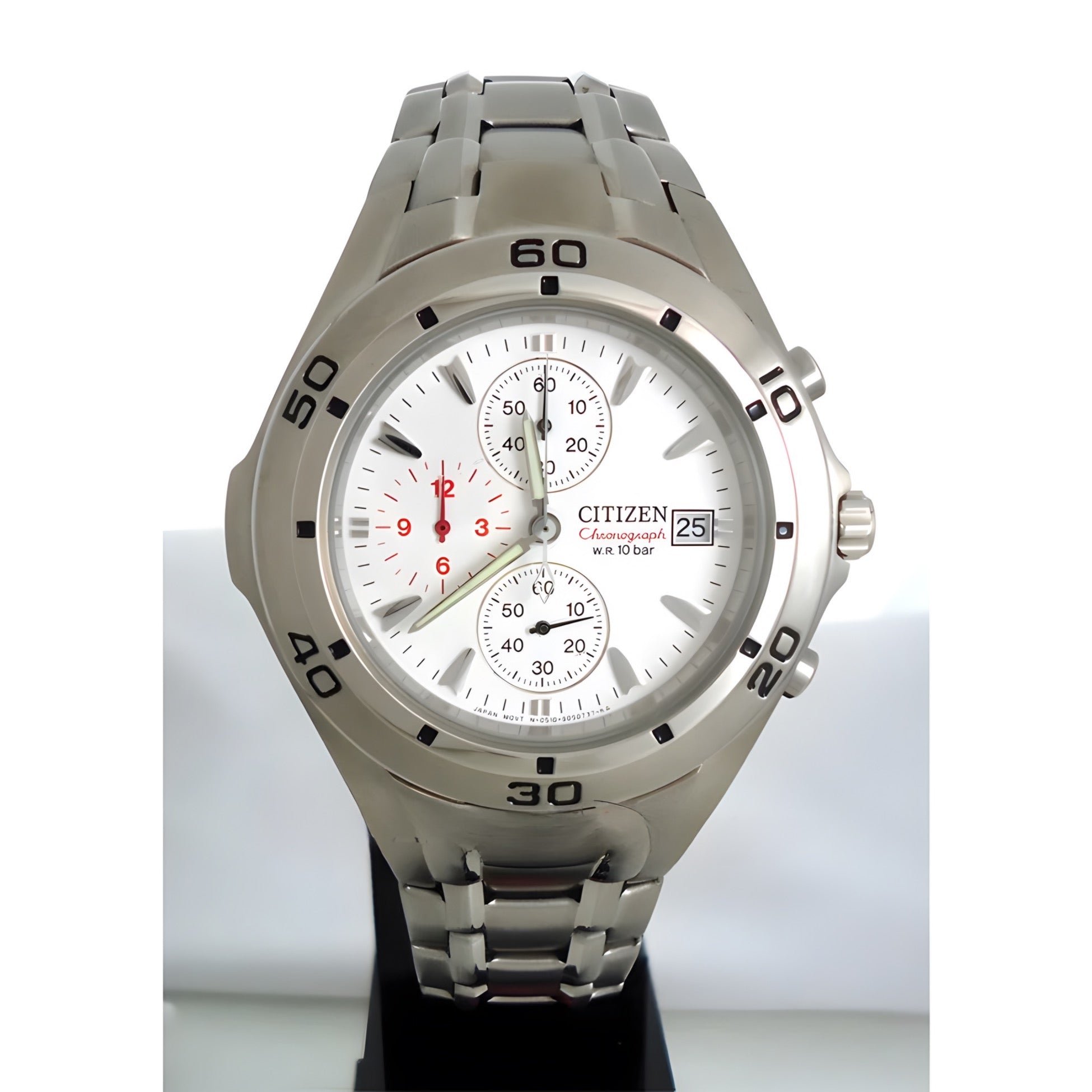 Reloj Citizen Hombre Cronografo AN3347-59A Plateado