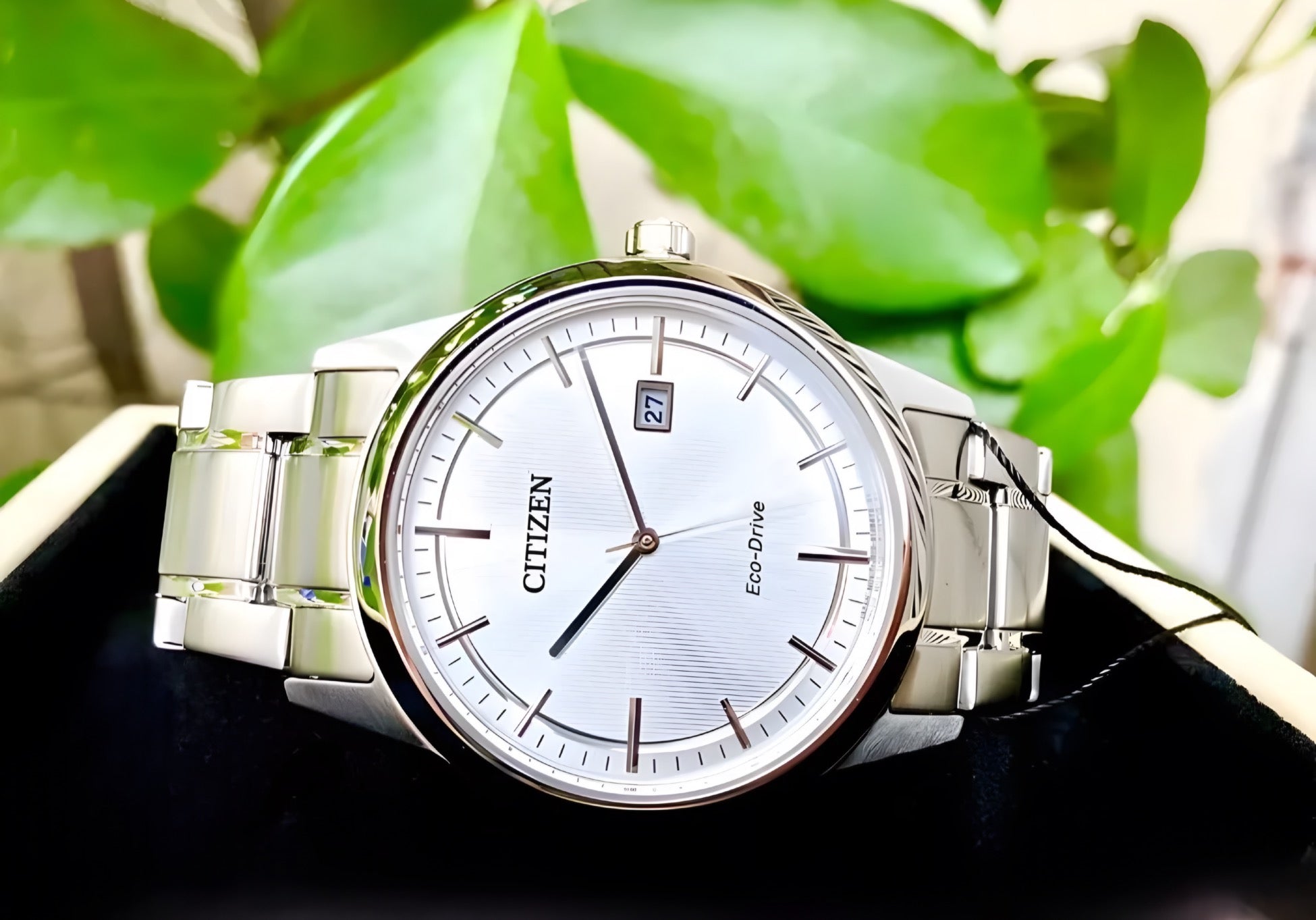 Reloj Citizen AW1231-58A Hombre de Acero Inoxidable Color de Correa Plateado