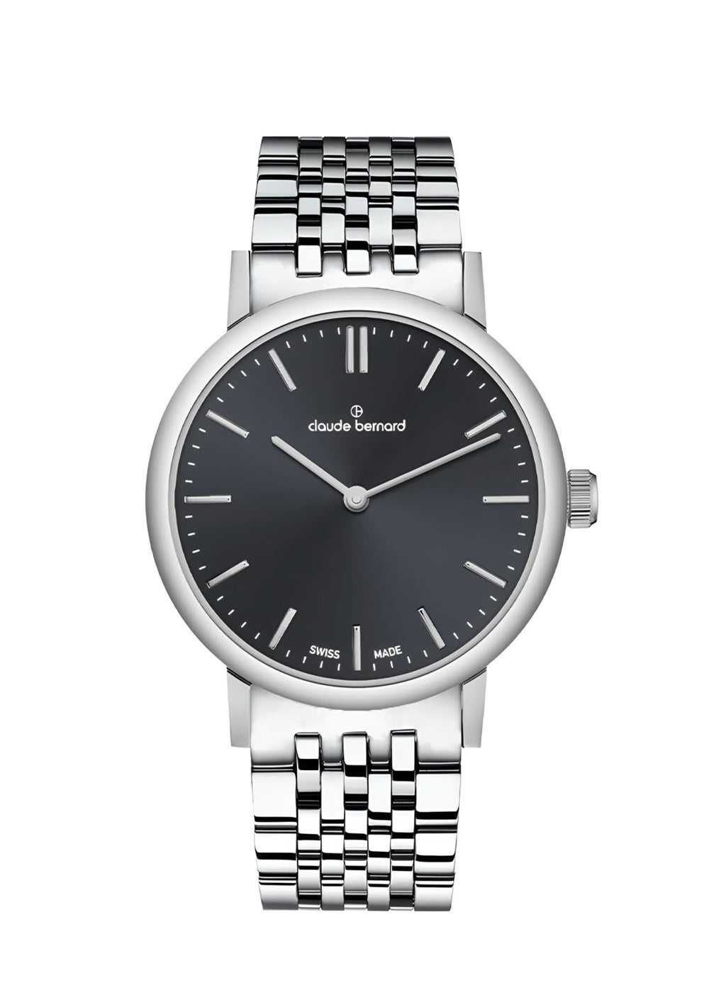 Reloj Claude Bernard Silver Slim Line Mujer 20233.3MNIN