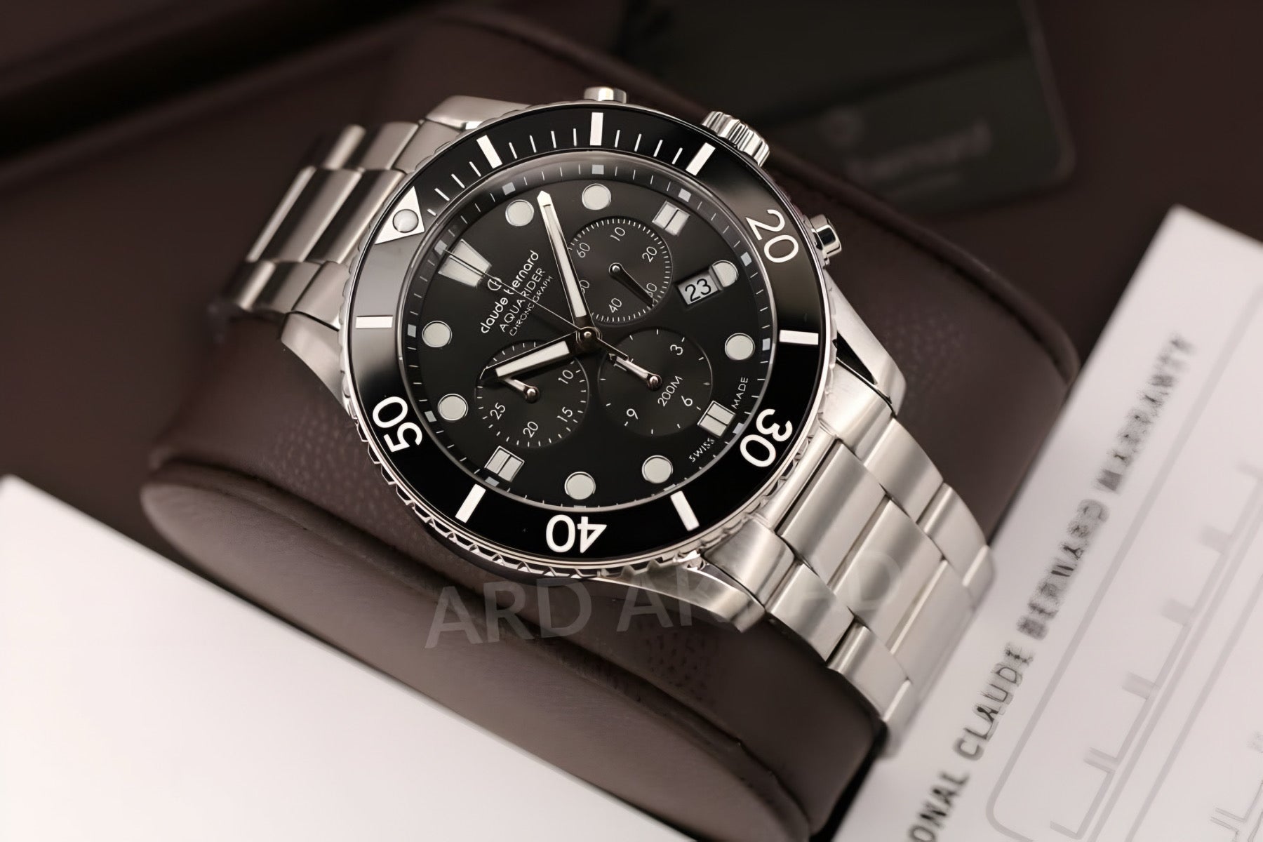 Reloj Claude Bernard Chronograph Hombre Acero 10252.3NBMNIB