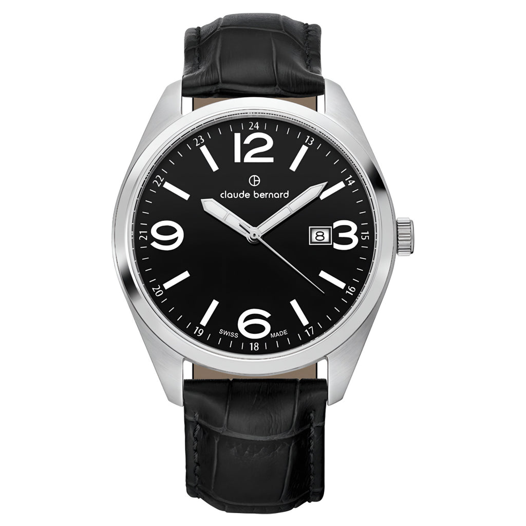 Reloj Claude Bernard Classic Date Hombre 53019.3CNNB