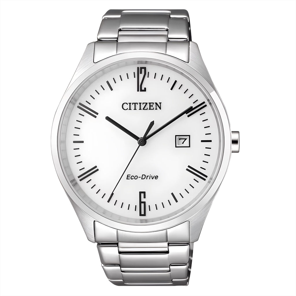 Reloj Citizen BM7350-86A Eco-Drive Hombre Esfera Blanca