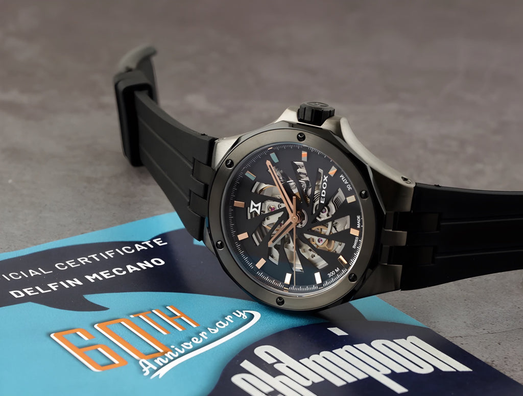 Reloj Edox Automatico Edicion Especial Hombre 85304.357GNNRN1