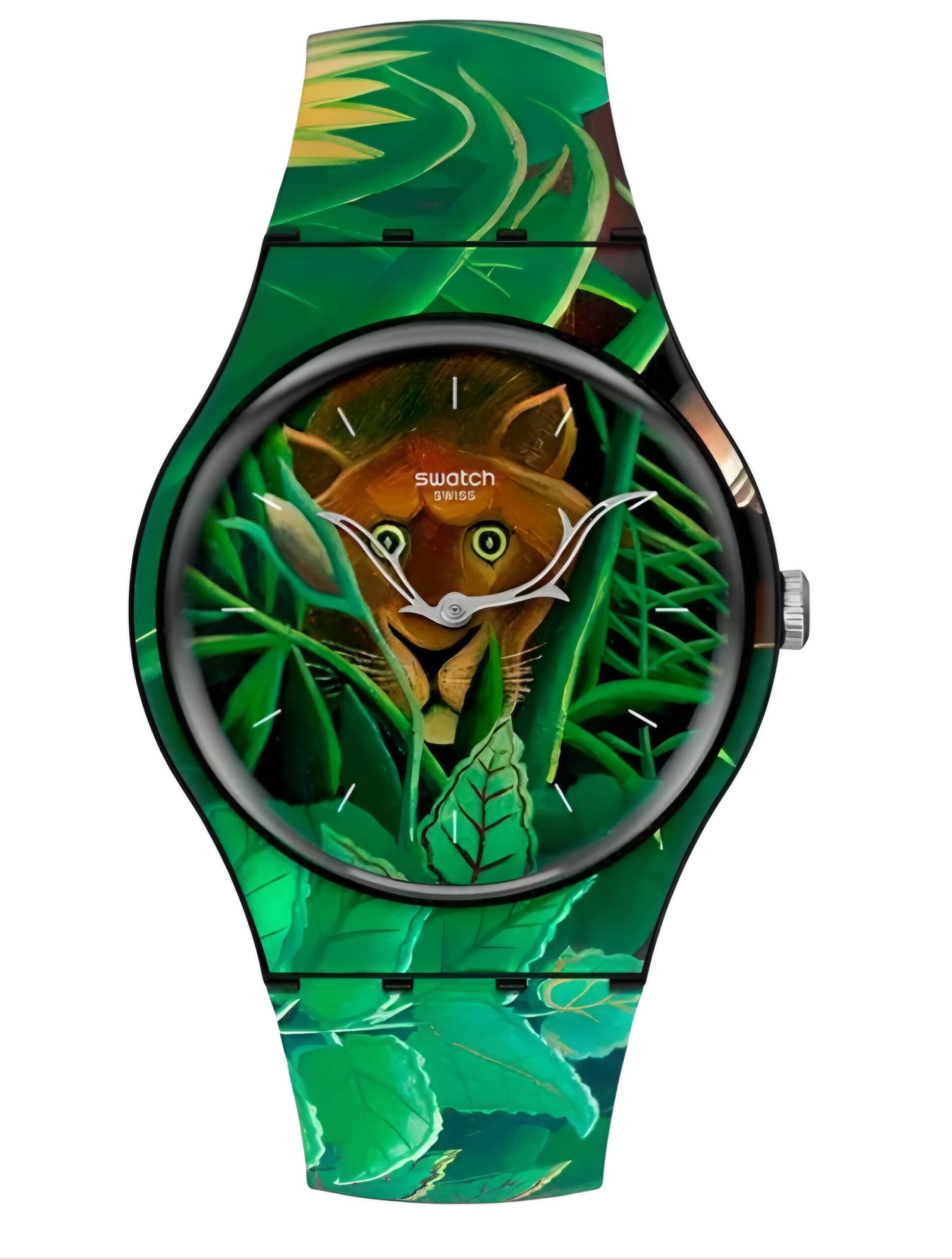 Reloj Swatch Unisex The Dream By Henri Rousseau SUOZ333