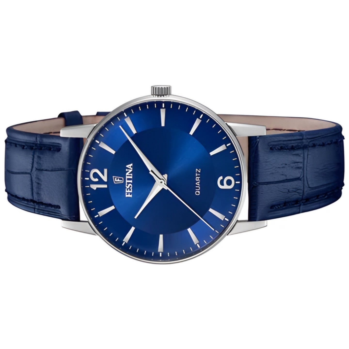 Reloj Festina F20690/3 Cuero Azul Clasico Hombre