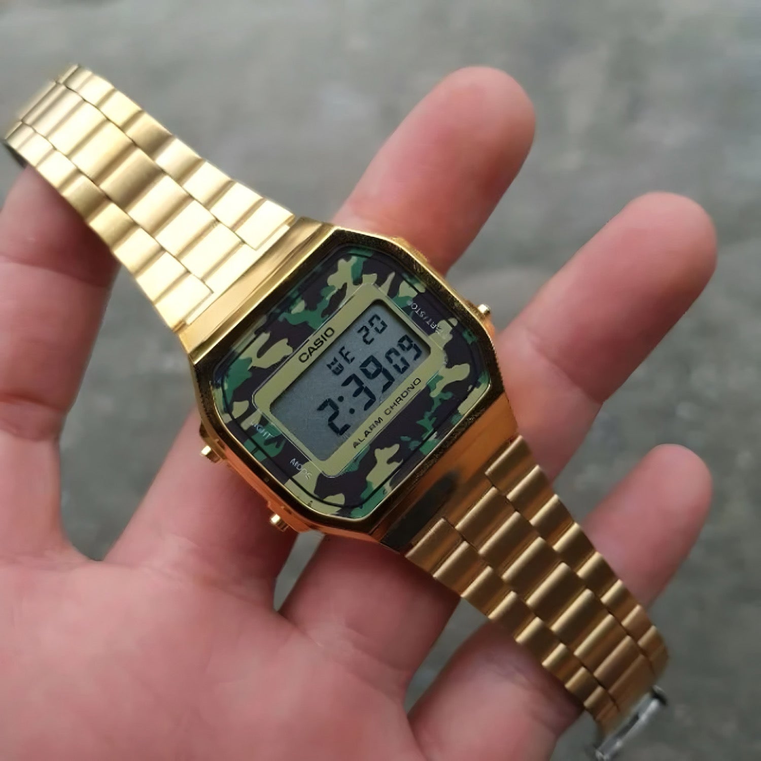 Reloj Casio A-168WEGC-3DF Vintage Hombre