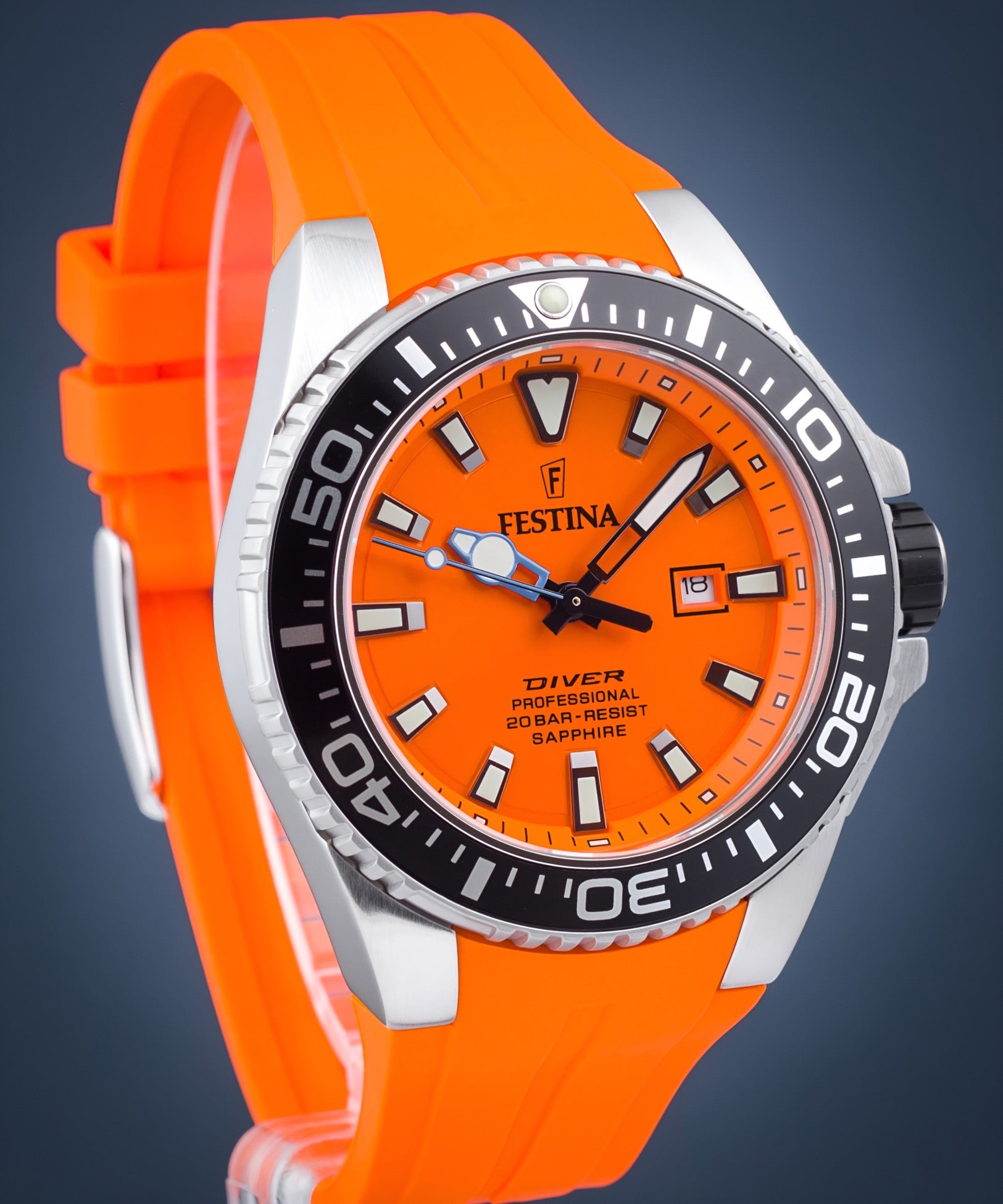 Reloj Festina F20664/4 Naranjo Hombre