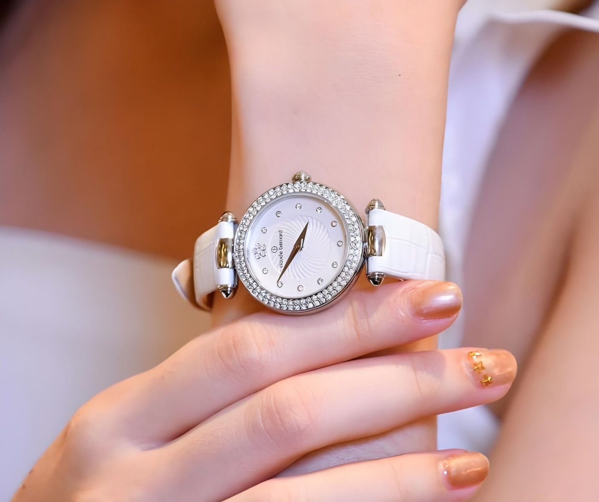 Reloj Claude Bernard White Dial 30mm Mujer 20504.3PAPN2
