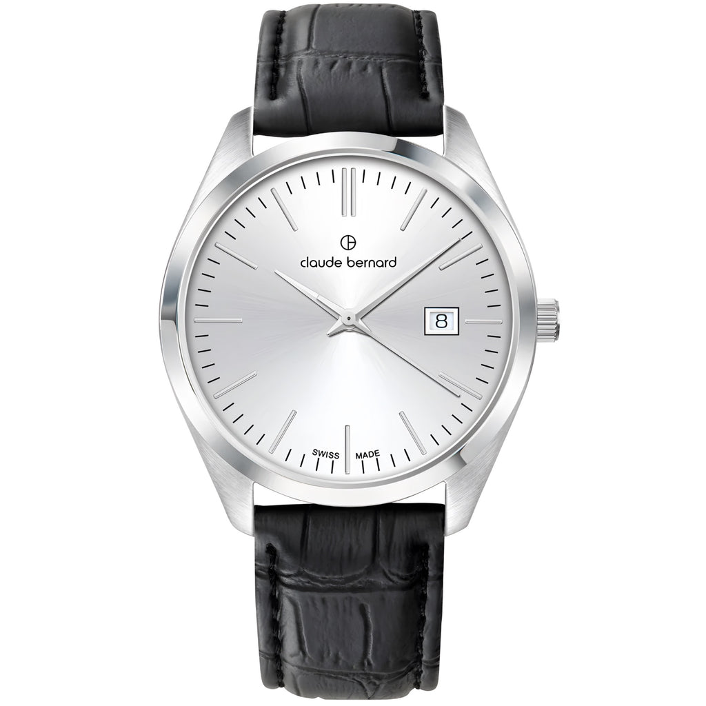 Reloj Claude Bernard Classic Plateado Hombre