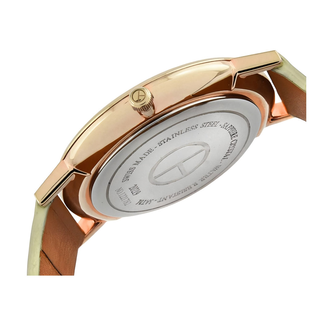Reloj Claude Bernard Slim Line Camel 41mm Hombre