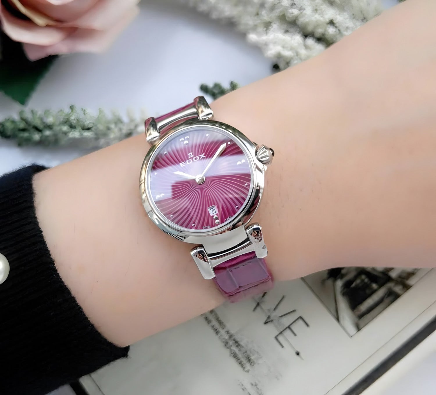 Reloj Edox La Passion Mujer 57002.3CROIN