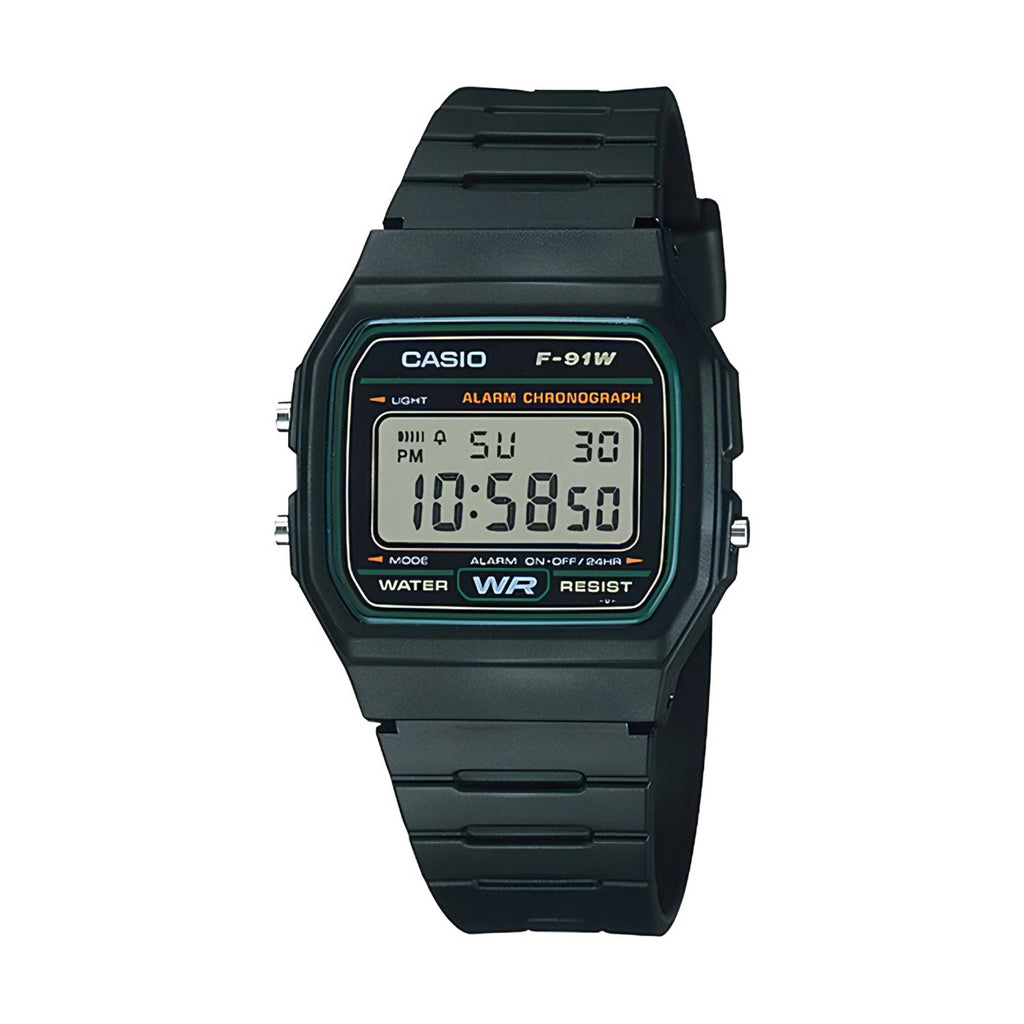 Reloj Casio Vintage Unisex F-91W-3DG