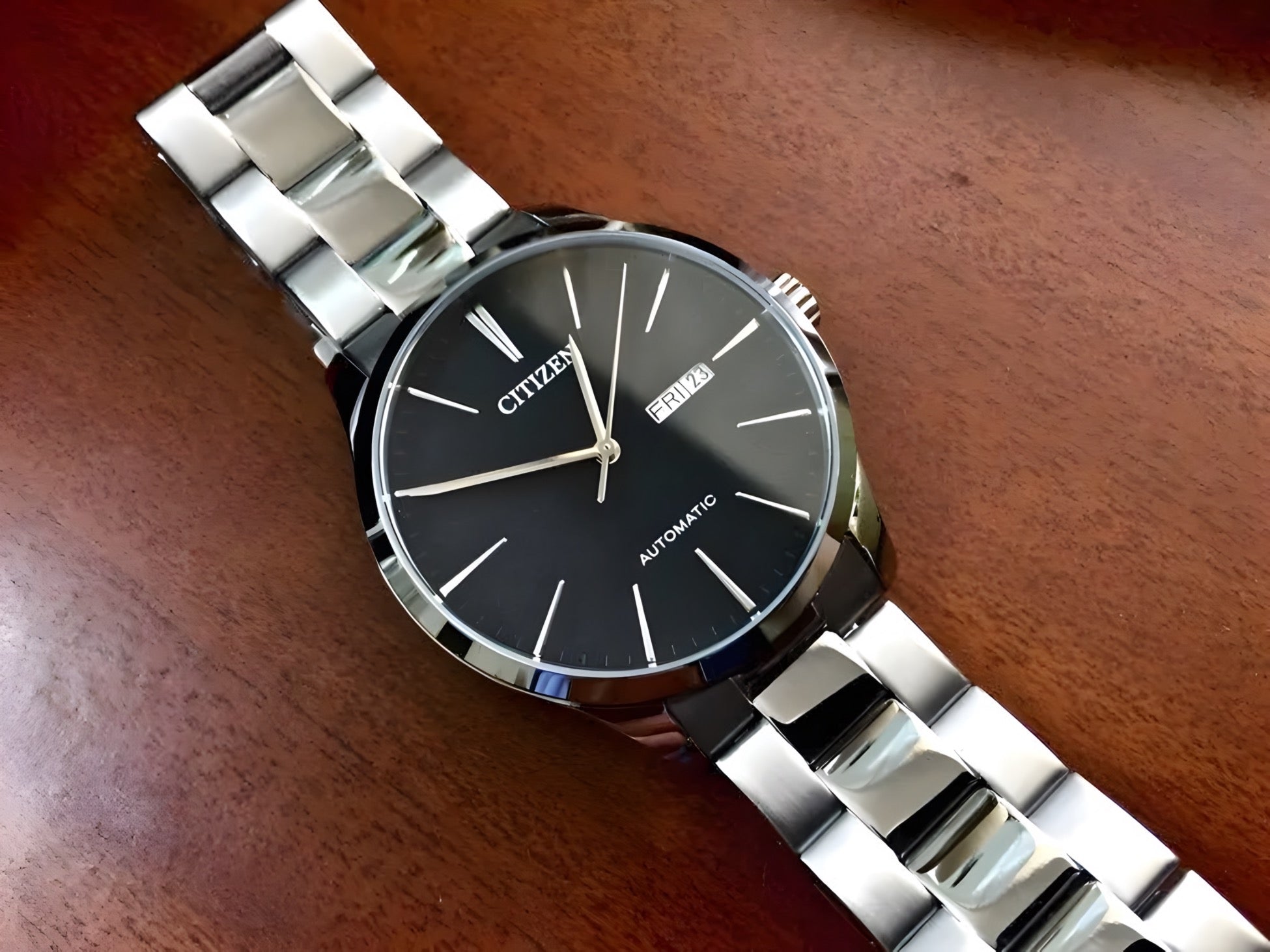 Reloj Citizen NH8350-83E Automático Hombre | Esfera Negra 42 mm