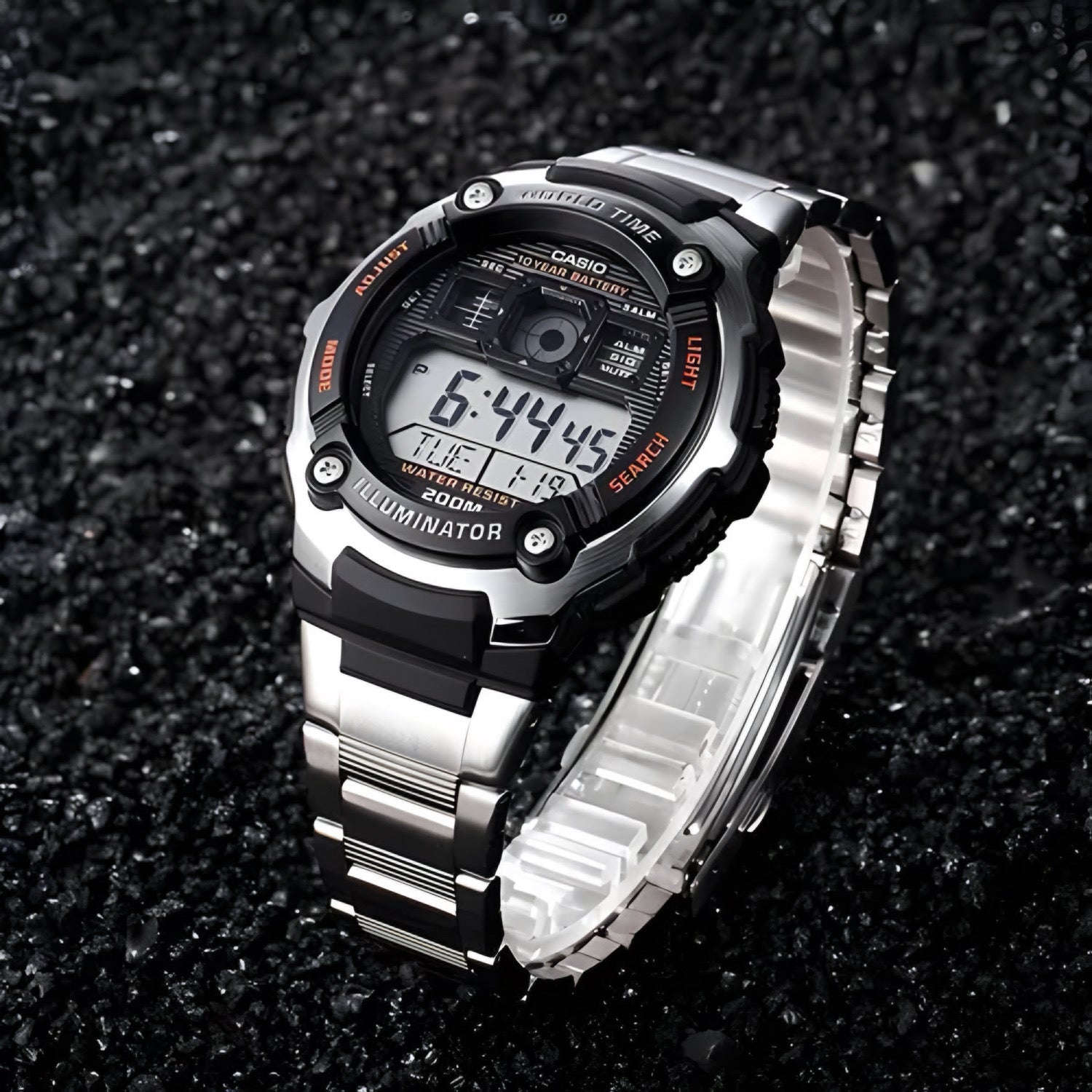 Reloj Casio Hombre Acero AE-2000WD-1AVDF