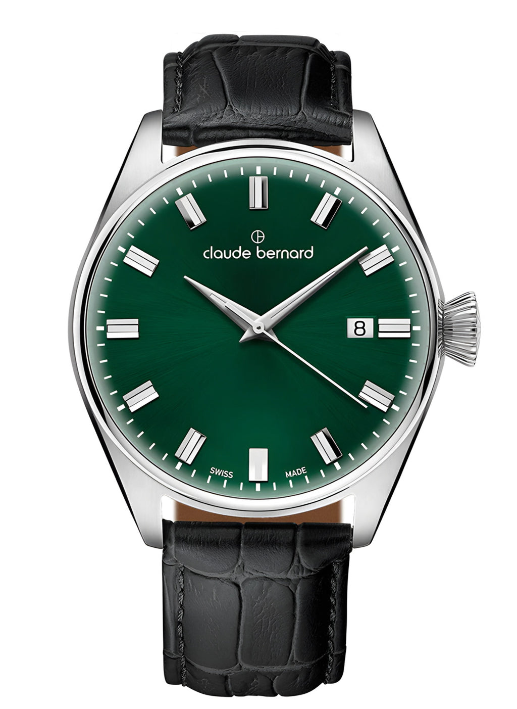 Reloj Claude Bernard Classic Esfera Verde Hombre 70203.3CVIN1