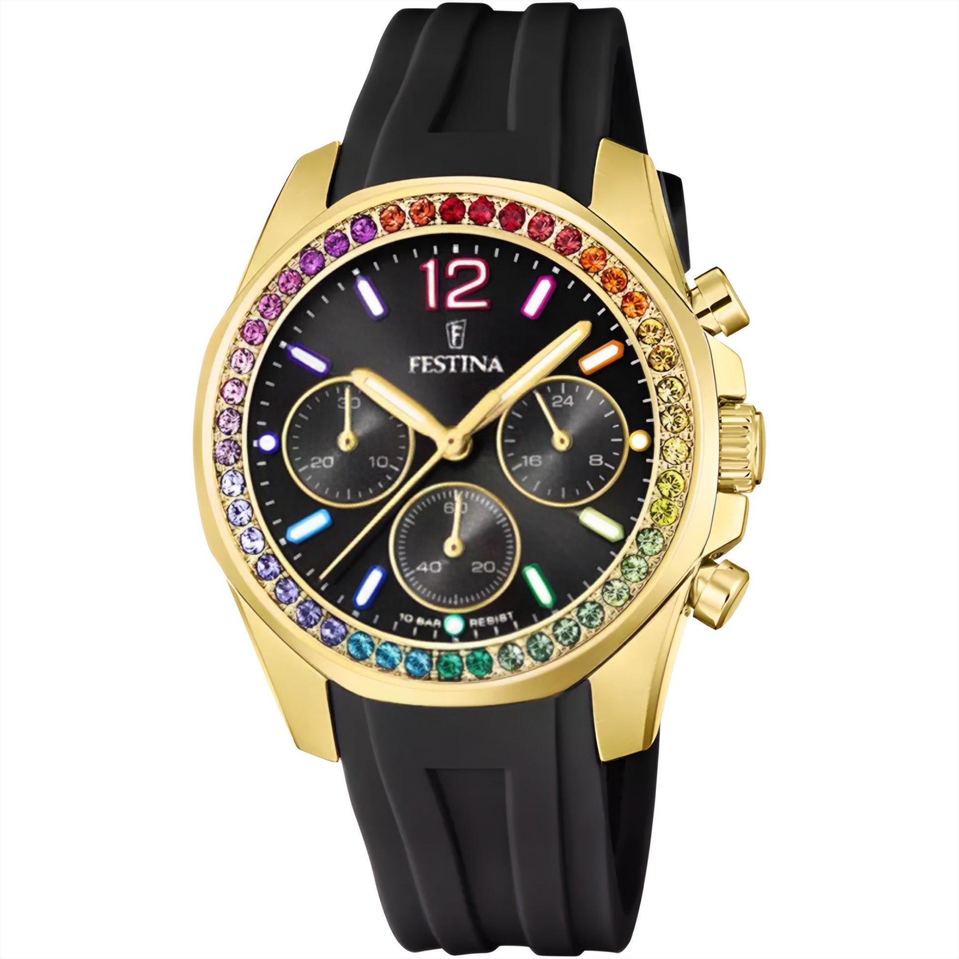 Reloj Festina F20650/3 Negro Cronografo Mujer