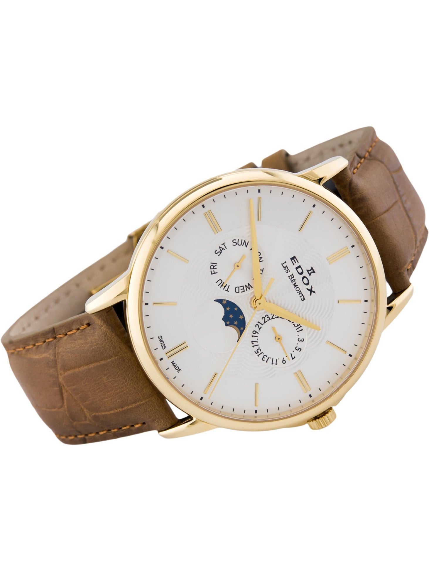 Reloj Edox Moon Phase Hombre