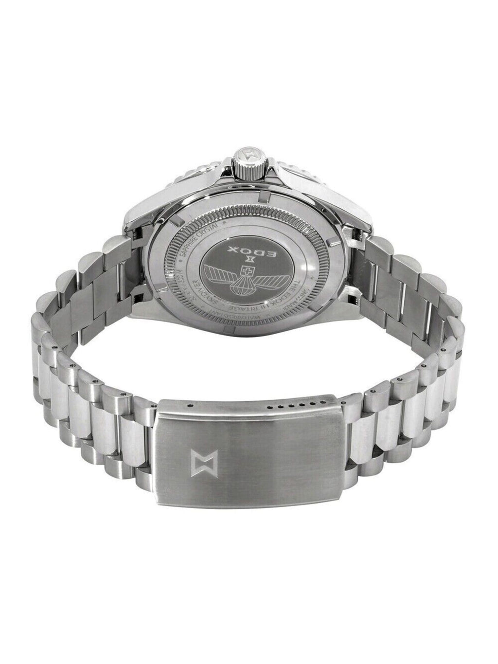 Reloj Edox Sky Diver Black Automatic Hombre