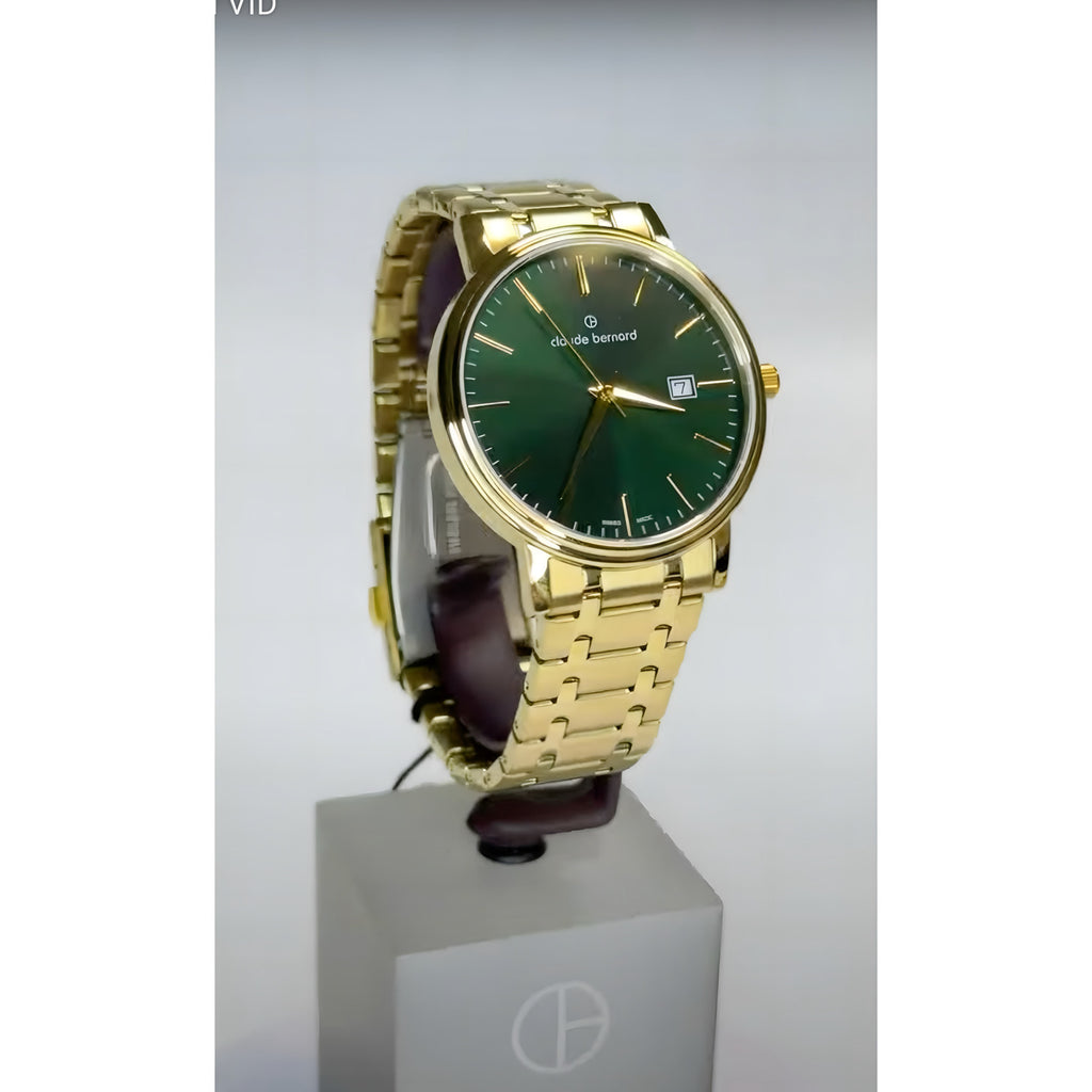 Reloj Claude Bernard Esfera Verde 39mm Hombre 53007.37JMVID