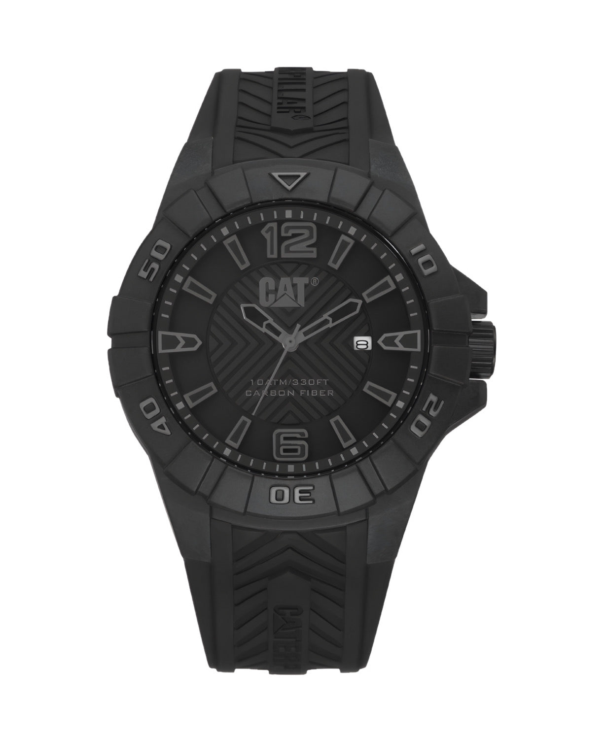 Reloj Cat K112121131 Negro Silicona Hombre