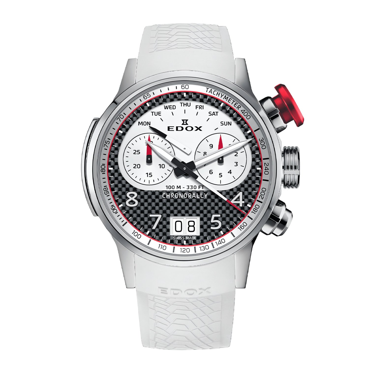 Reloj Edox Chronorally Chronograph 45 Limited Edition Hombre 38003.TINRCANBR