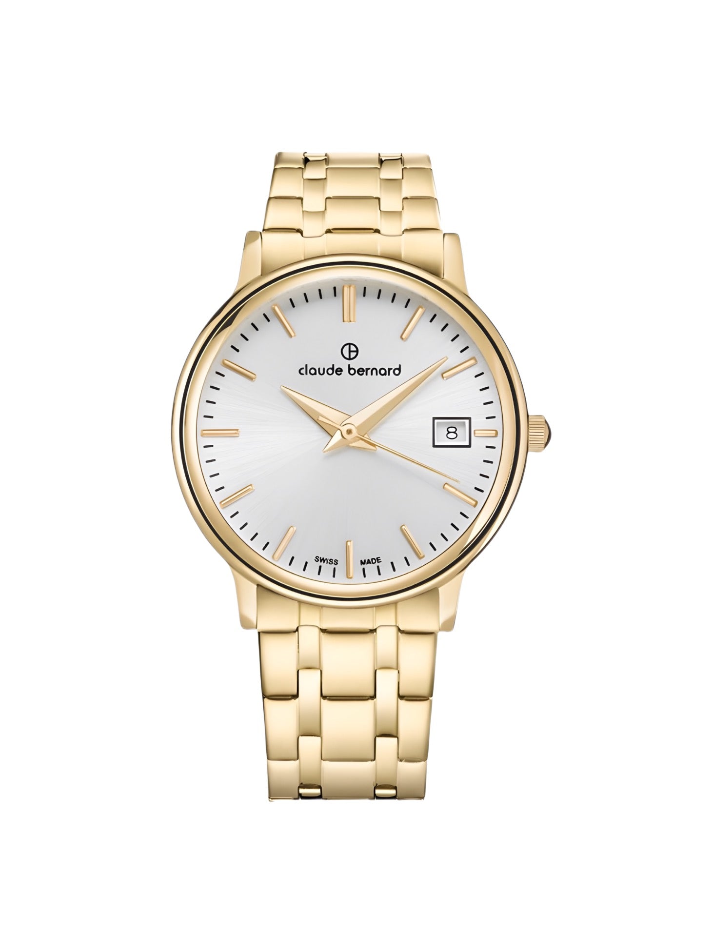 Reloj Claude Bernard Classic with Calendar 28mm Mujer