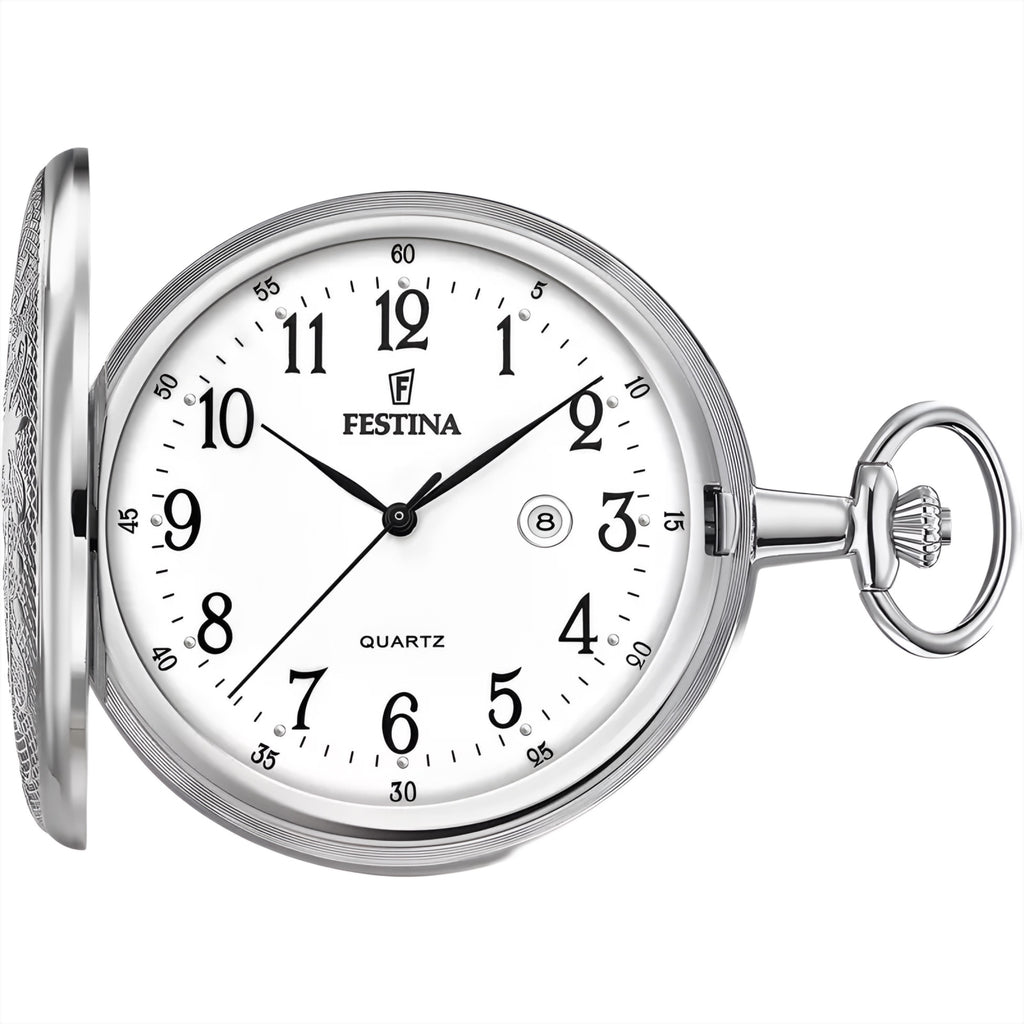 Reloj Festina F2023/1 de Bolsillo Plateado Hombre