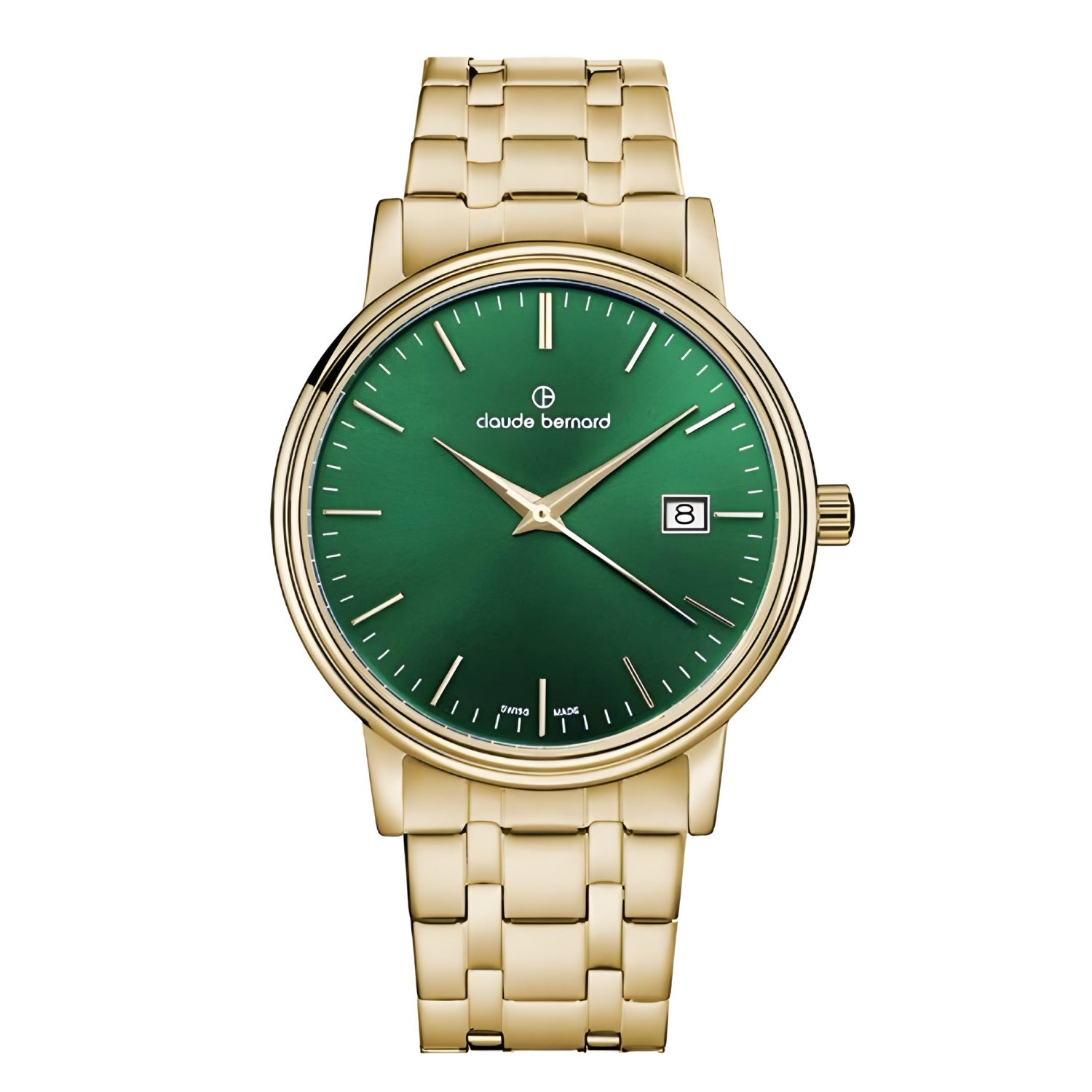 Reloj Claude Bernard Esfera Verde 39mm Hombre 53007.37JMVID