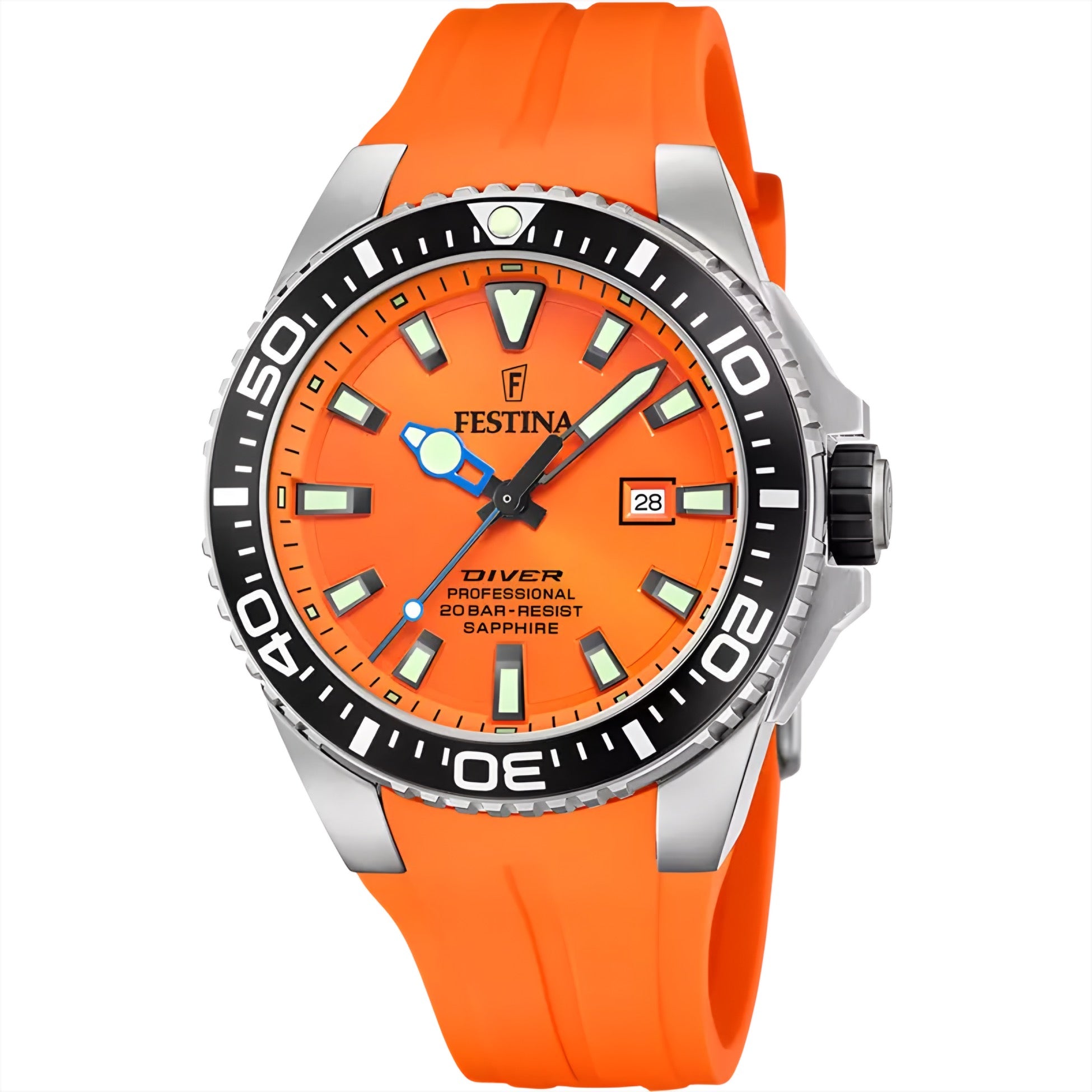 Reloj Festina F20664/4 Naranjo Hombre