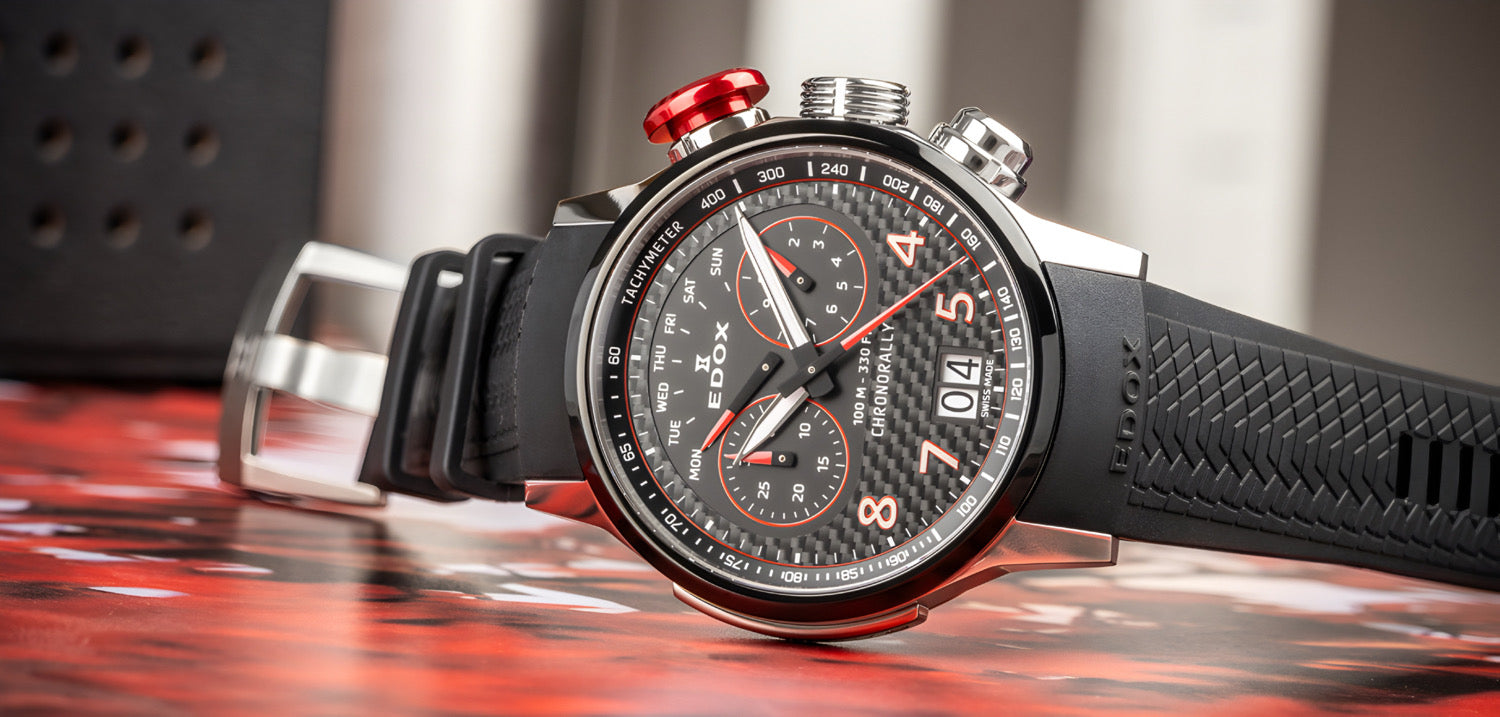 Reloj Edox Chronorally Hombre 38003.TINROCARO