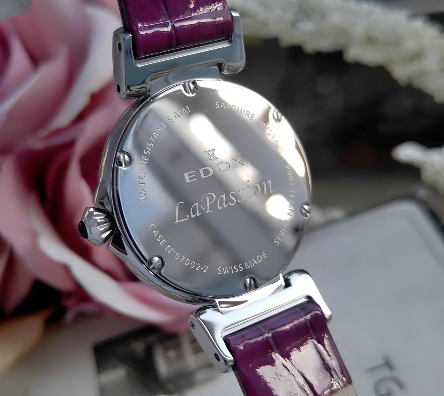 Reloj Edox La Passion Mujer 57002.3CROIN