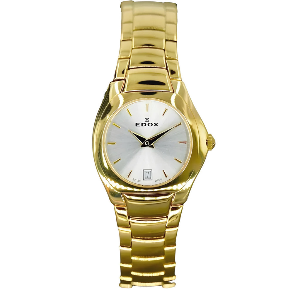 Reloj Edox Classic Mujer Dorado 28mm 37001.37JPAID2