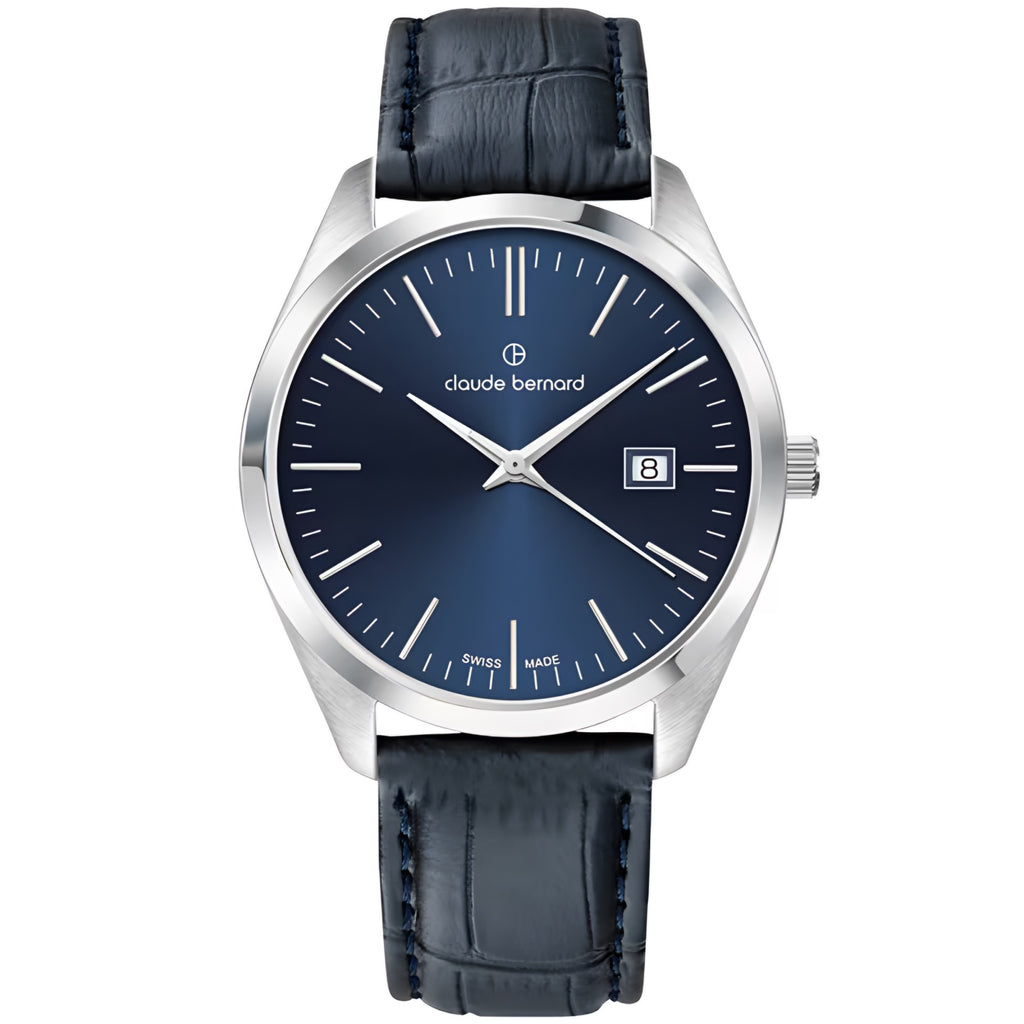 Reloj Claude Bernard Classic Azul Hombre