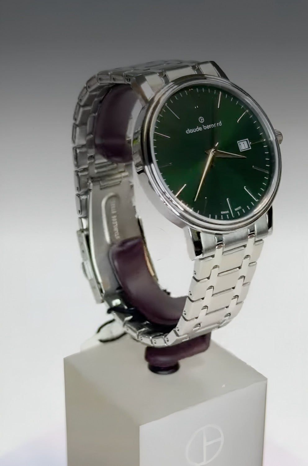 Reloj Claude Bernard Classic 42 Silver Green Hombre 53009.3MVIN