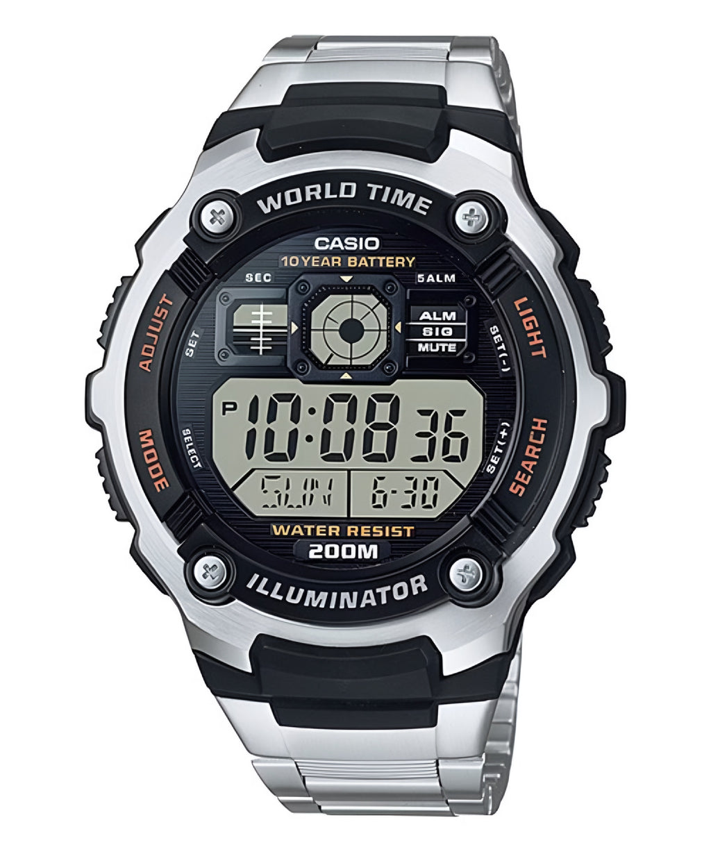 Reloj Casio Hombre Acero AE-2000WD-1AVDF