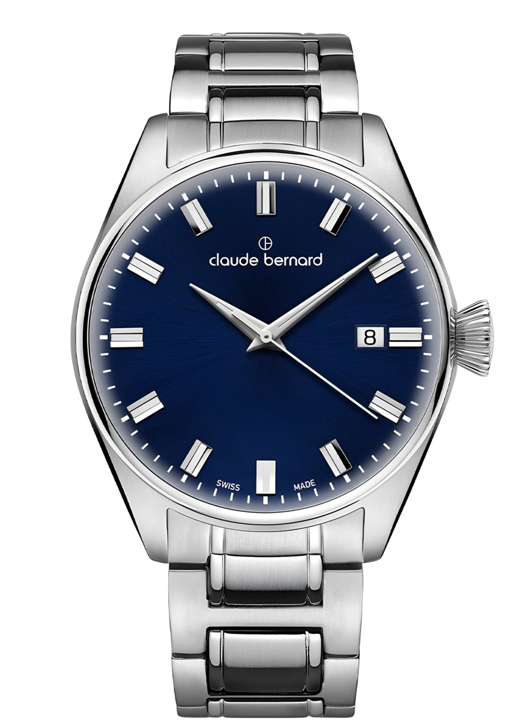 Reloj Claude Bernard Classic Acero Esfera Azul Hombre 70203.3MBUIN1