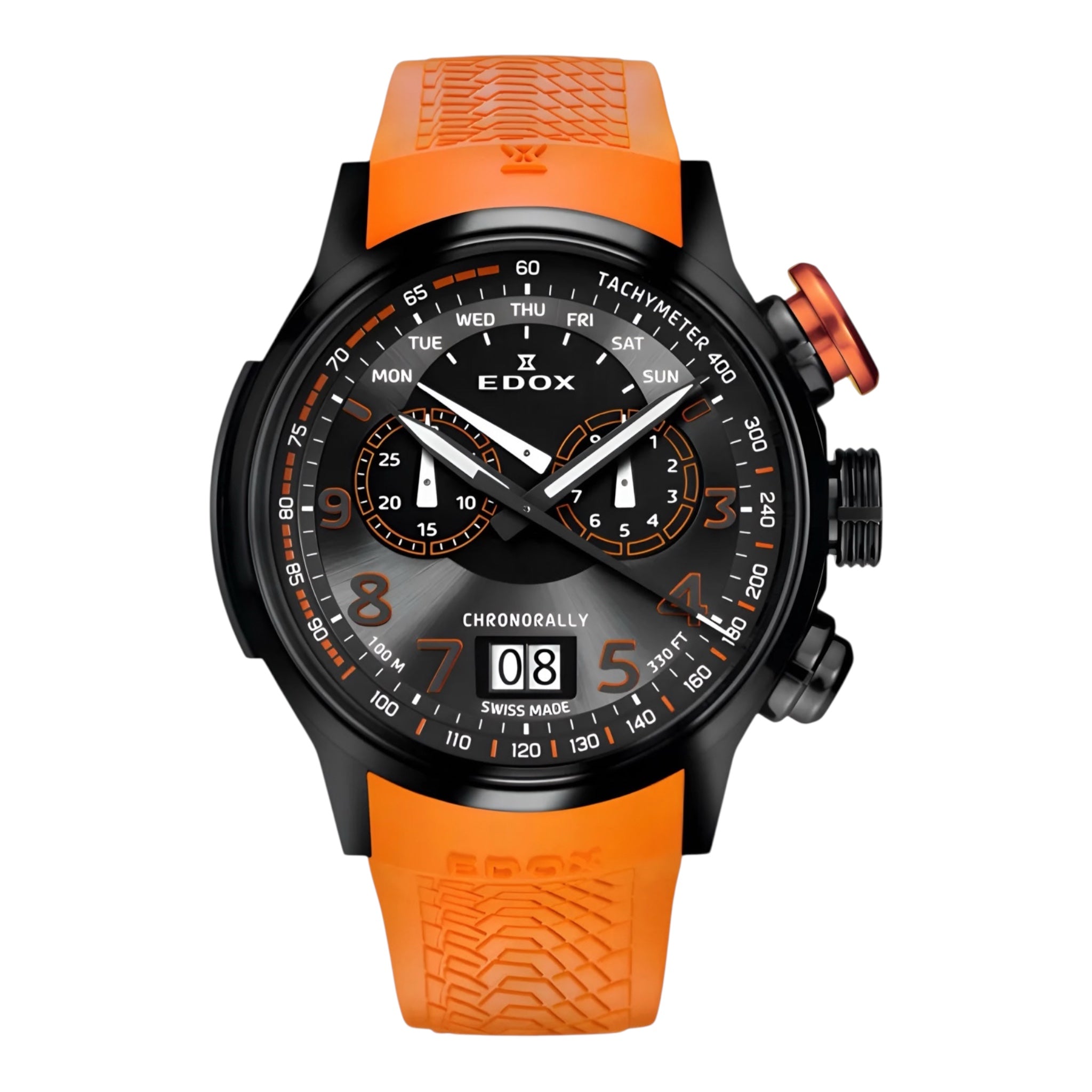 Reloj Edox Chronorally Chronograph Hombre 38001.TINNO3NO3