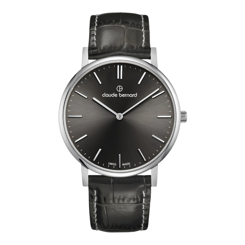 Reloj Claude Bernard Classic Black 39mm Hombre 20214.3GIN