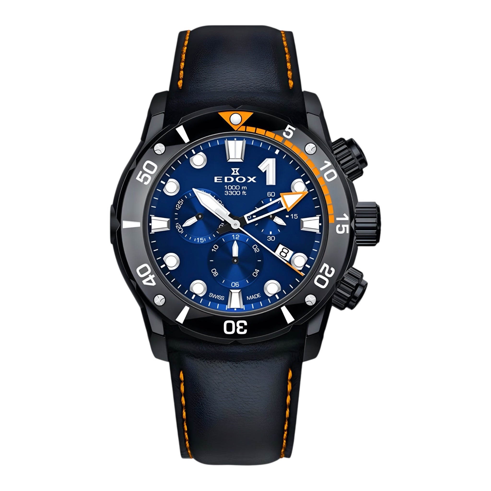 Reloj Edox Class One Chronograph Hombre 45mm 10242.TINNOBUIN