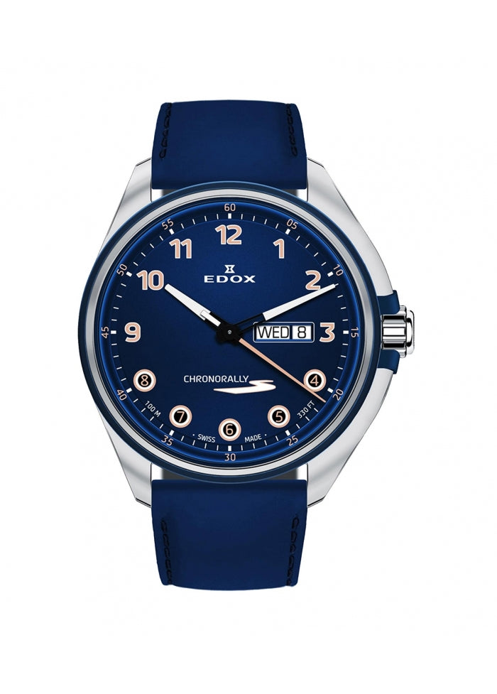 Reloj Edox Chronorally 84301.3BUCBUBUBEB